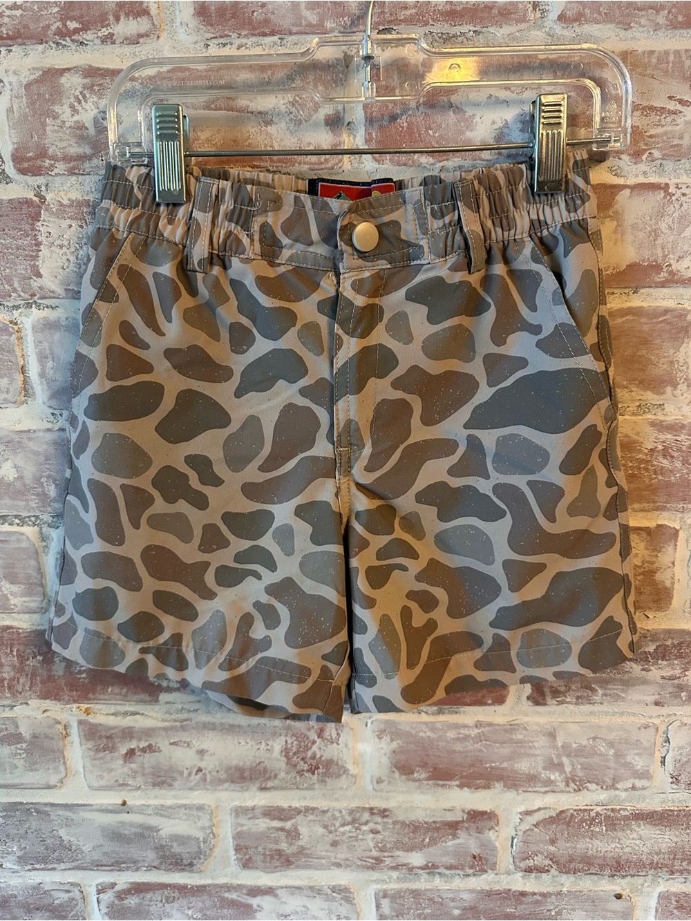 BURLEBO Boys Camo Shorts